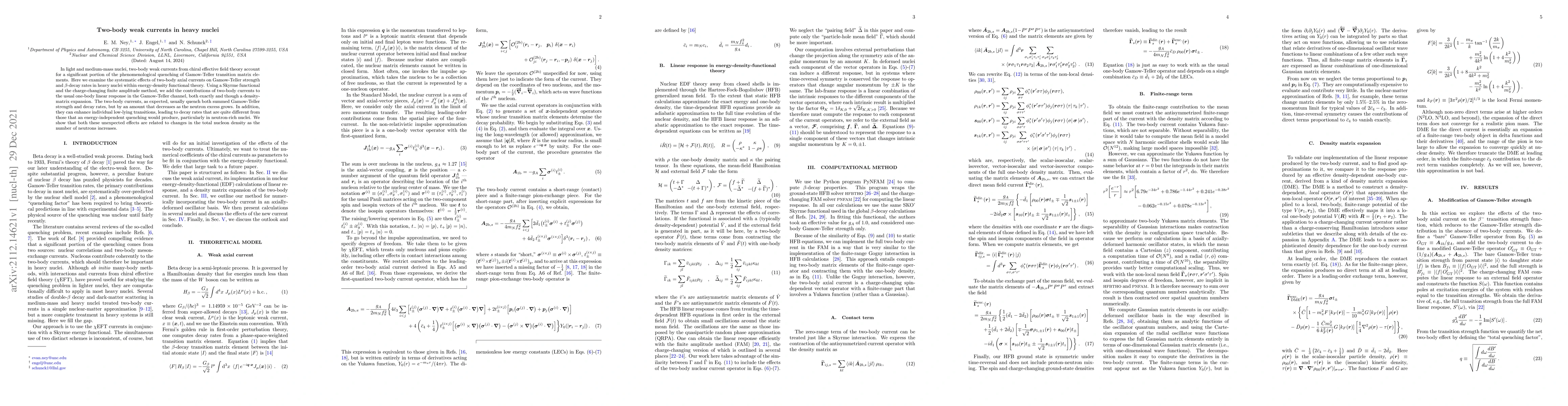 Thumbnail for Two-body weak currents in heavy nuclei