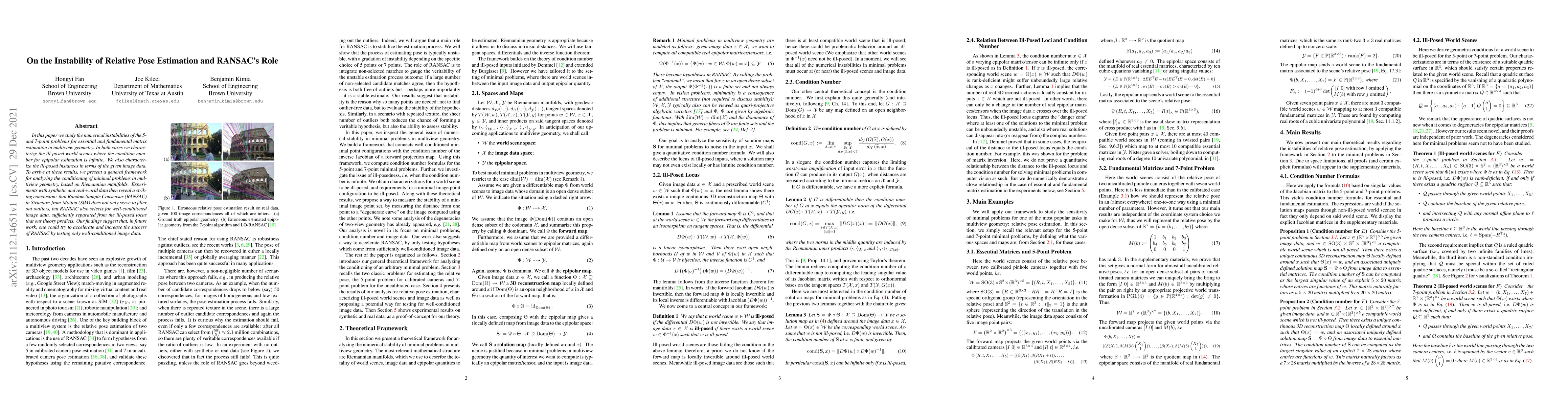 Thumbnail for On the Instability of Relative Pose Estimation and RANSAC's Role