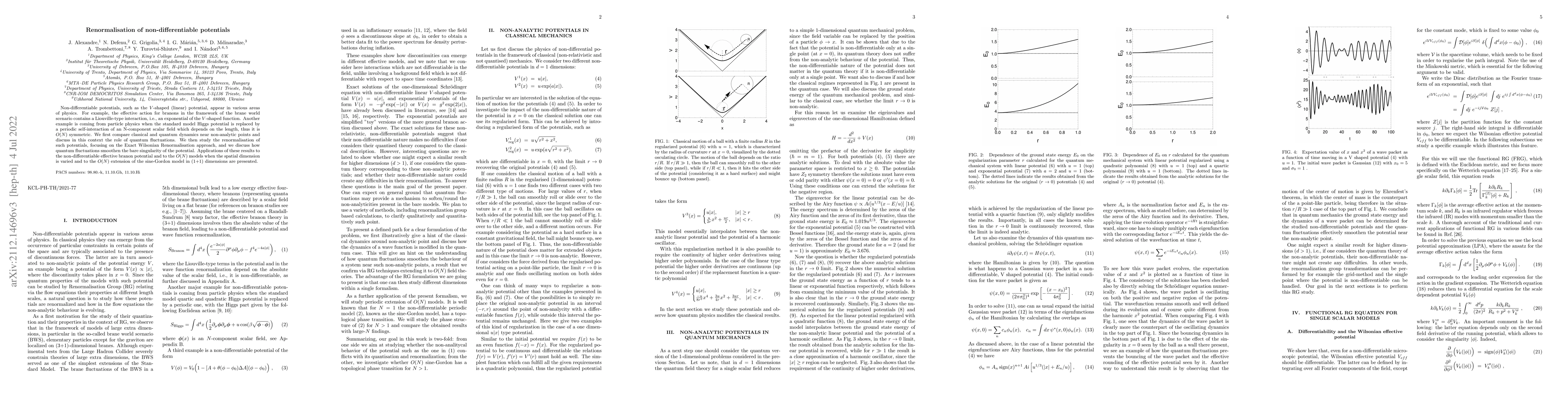 Thumbnail for Renormalisation of non-differentiable potentials