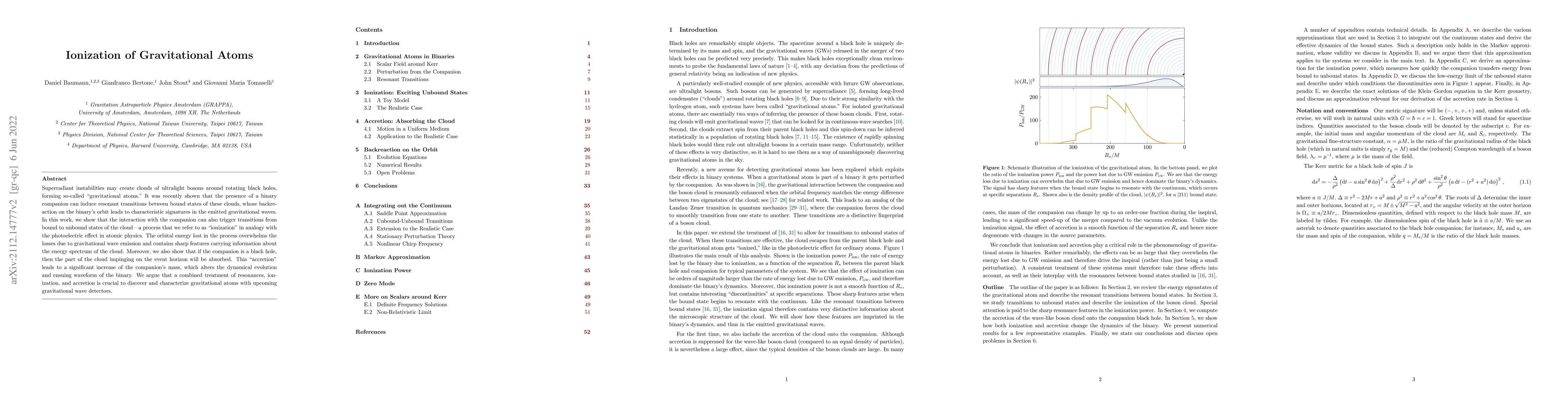 Thumbnail for Ionization of Gravitational Atoms