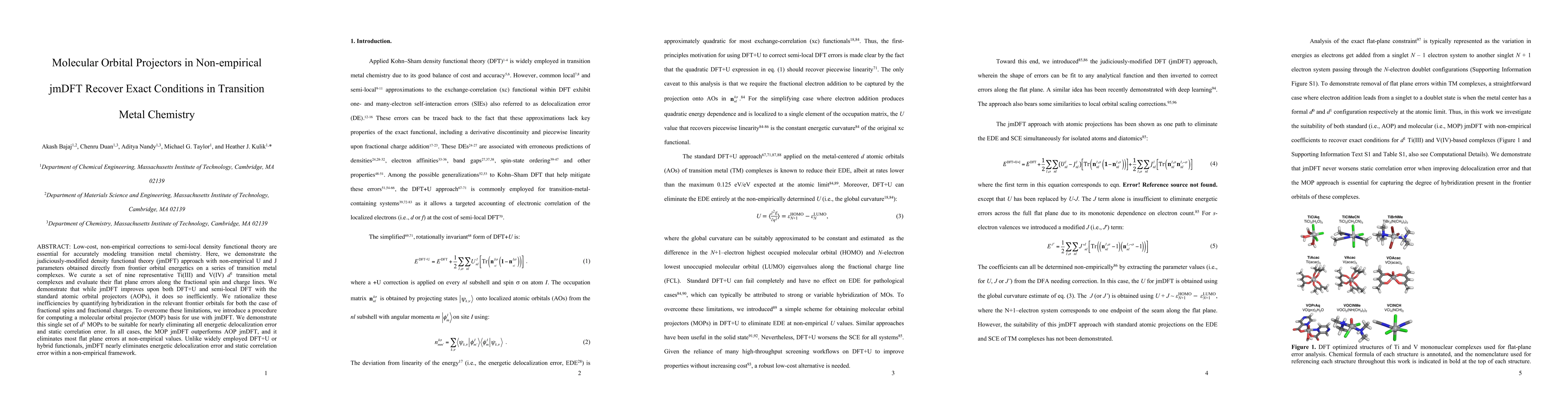 Thumbnail for Molecular orbital projectors in non-empirical jmDFT recover exact
  conditions in transition metal chemistry