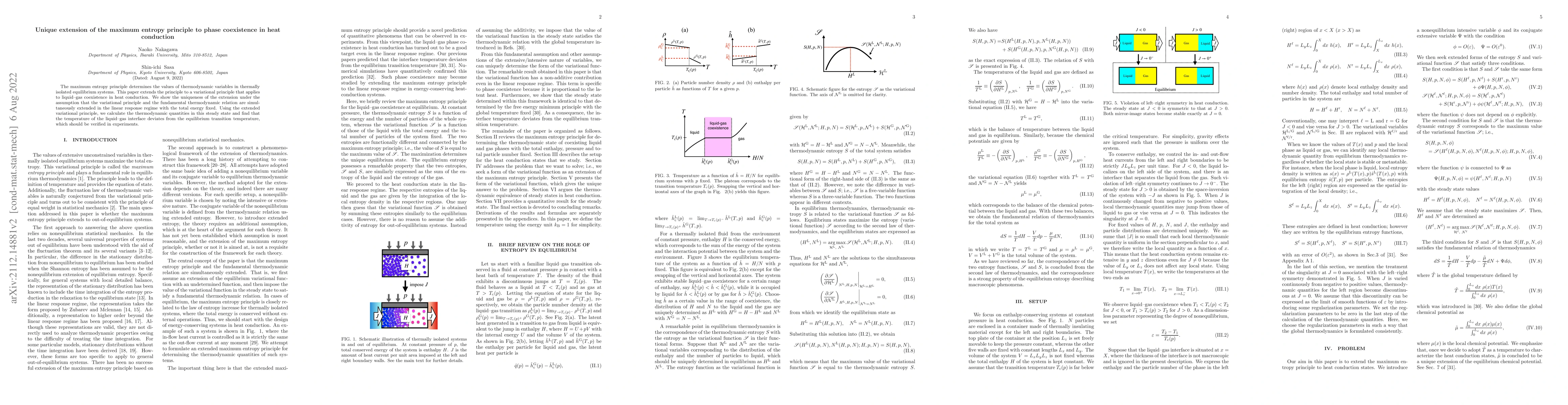 Thumbnail for Unique extension of the maximum entropy principle to phase coexistence
  in heat conduction