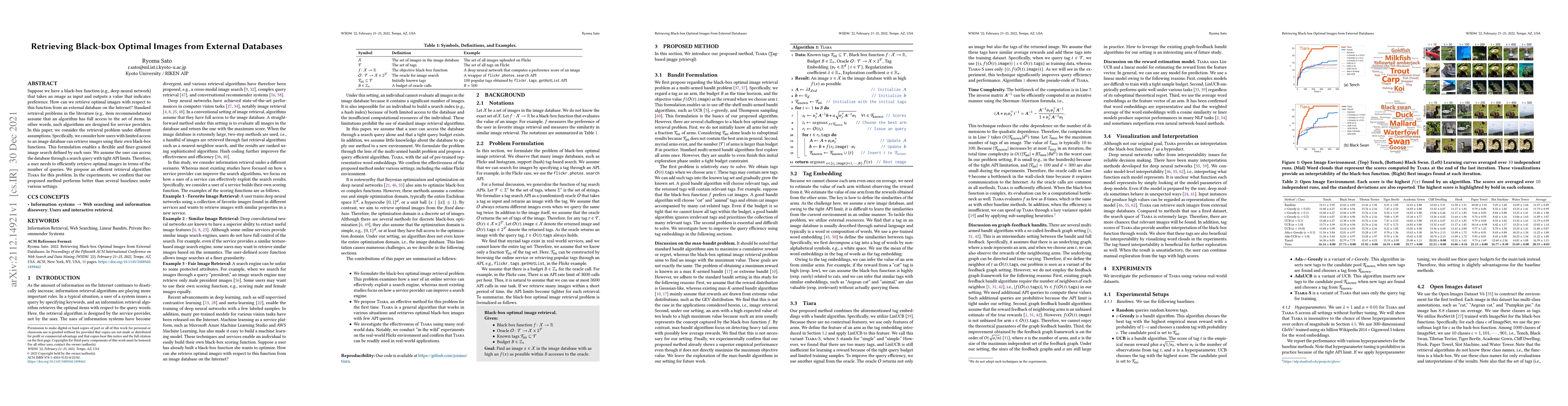 Thumbnail for Retrieving Black-box Optimal Images from External Databases