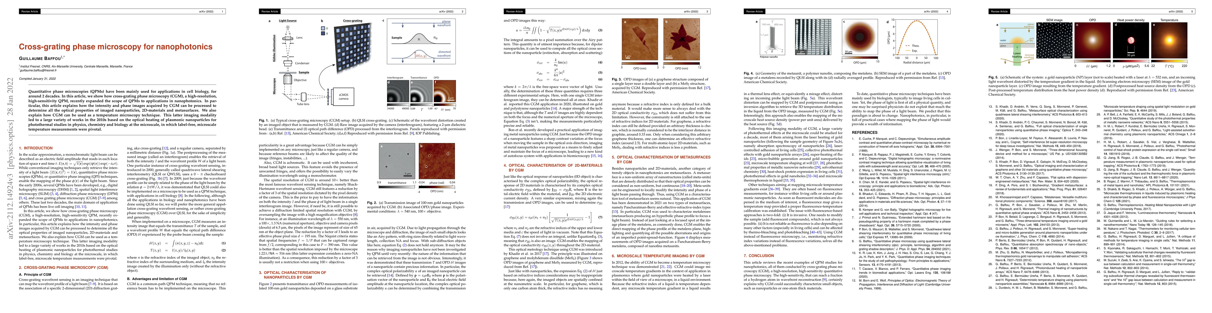 Thumbnail for Cross-grating phase microscopy for nanophotonics