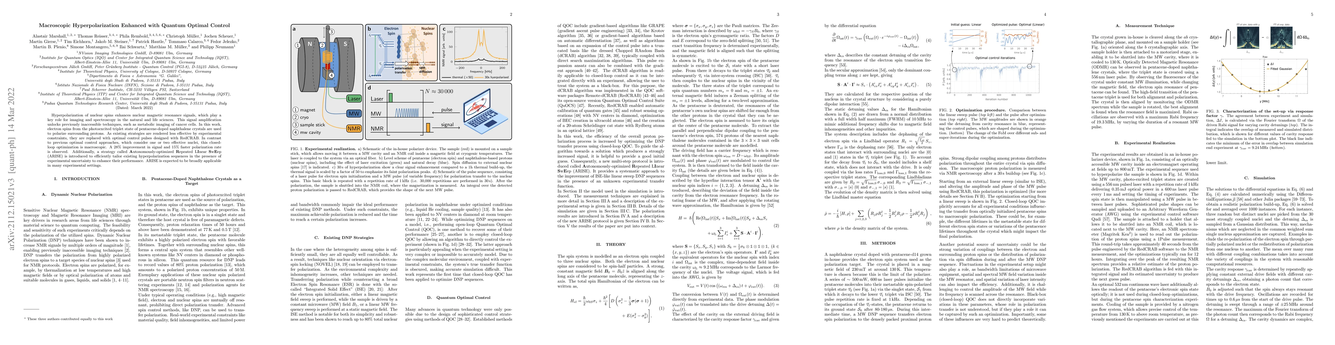 Thumbnail for Macroscopic Hyperpolarization Enhanced with Quantum Optimal Control