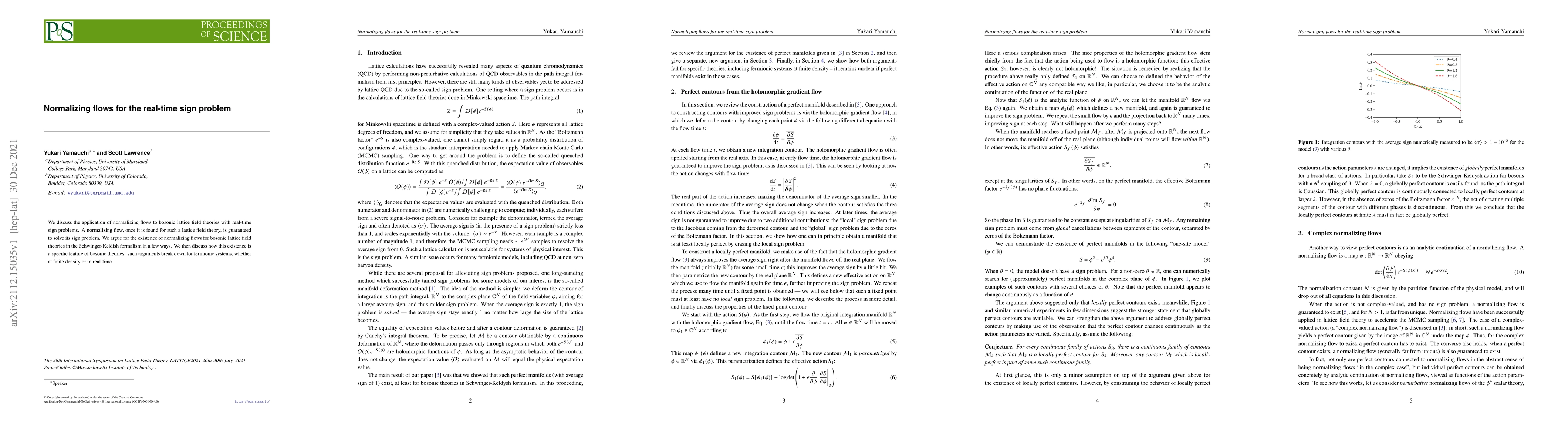 Thumbnail for Normalizing flows for the real-time sign problem