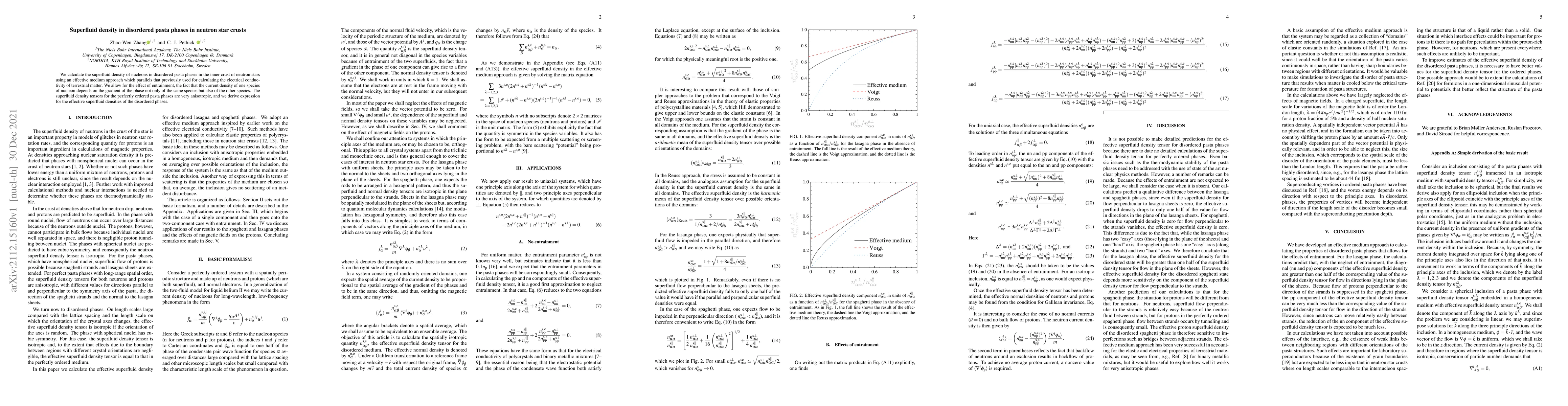 Thumbnail for Superfluid density in disordered pasta phases in neutron star crusts