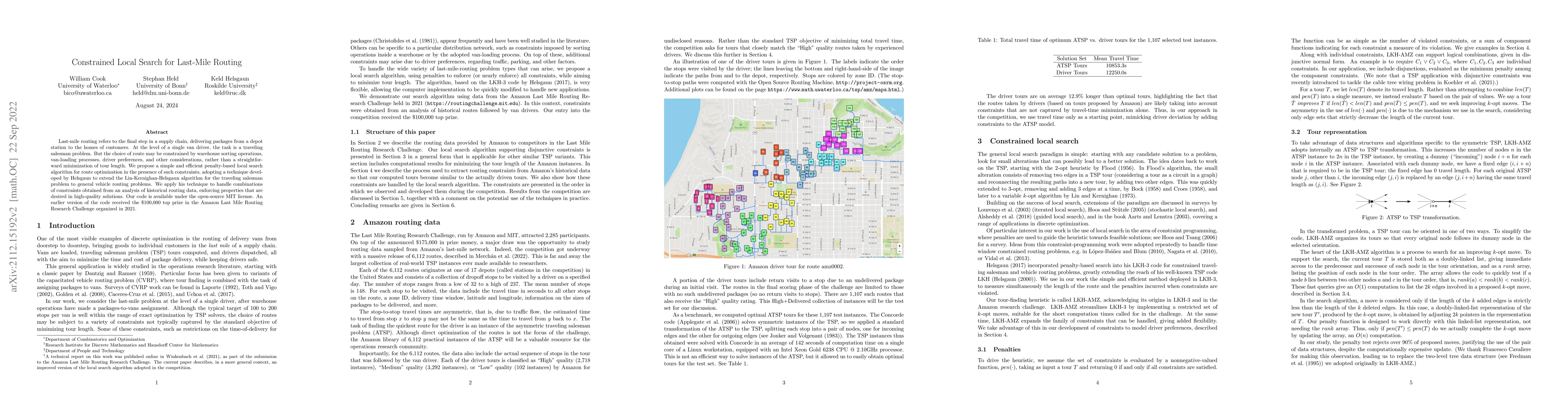 Thumbnail for Constrained Local Search for Last-Mile Routing
