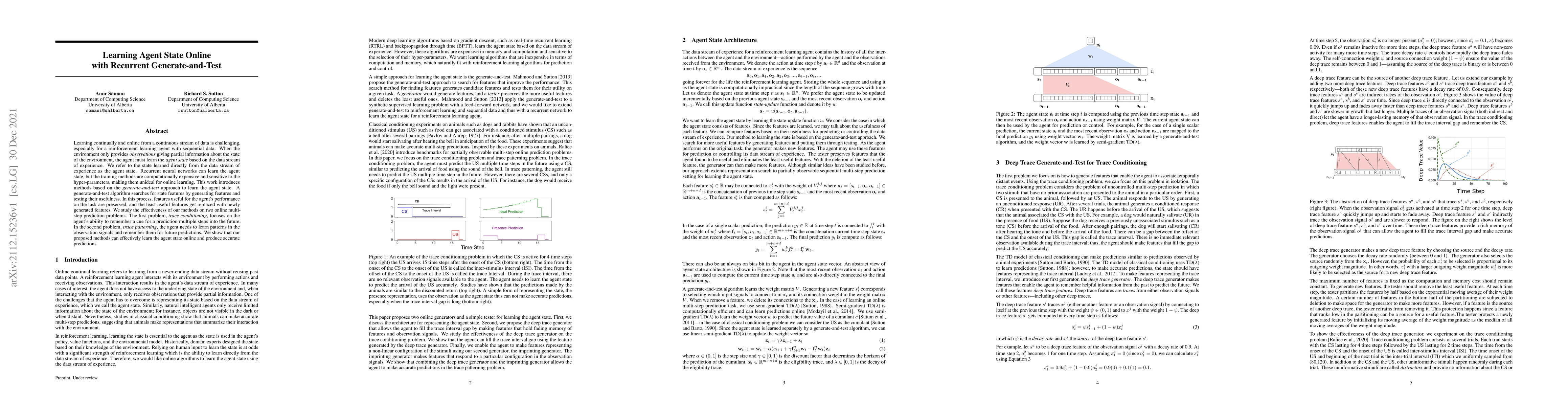 Thumbnail for Learning Agent State Online with Recurrent Generate-and-Test
