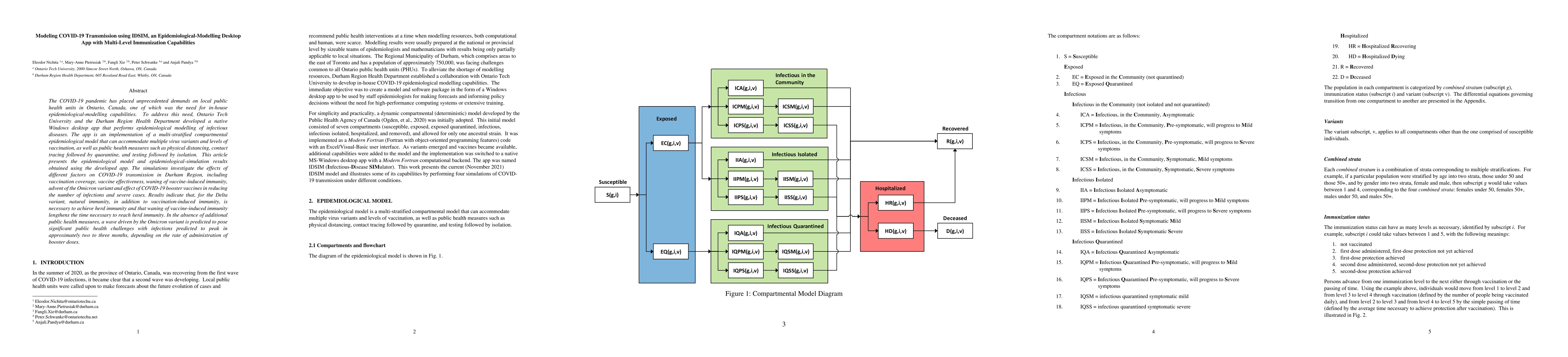 Thumbnail for Modeling COVID-19 Transmission using IDSIM, an Epidemiological-Modelling
  Desktop App with Multi-Level Immunization Capabilities