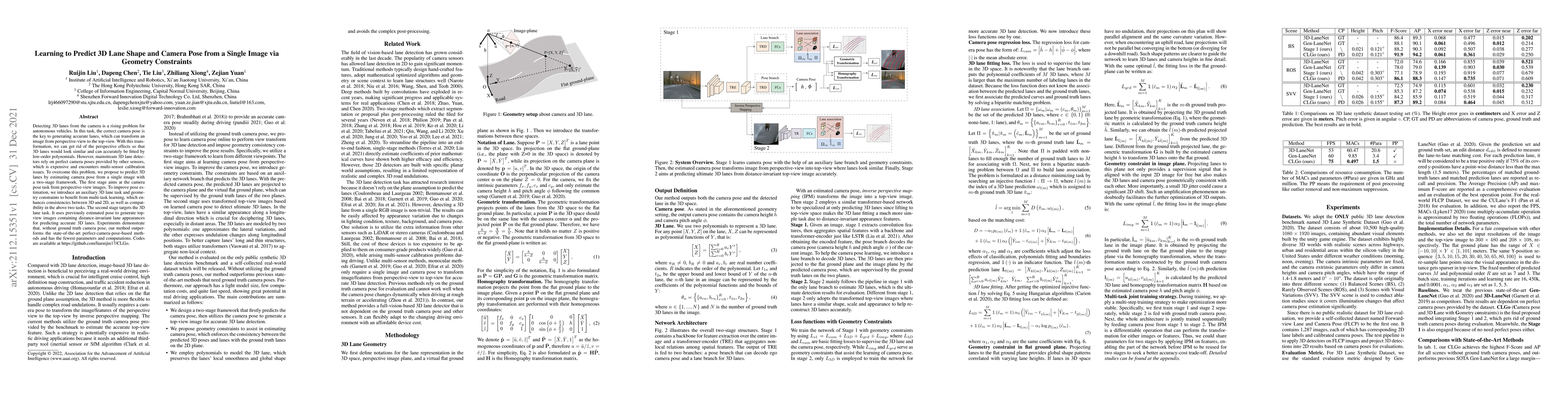 Thumbnail for Learning to Predict 3D Lane Shape and Camera Pose from a Single Image
  via Geometry Constraints