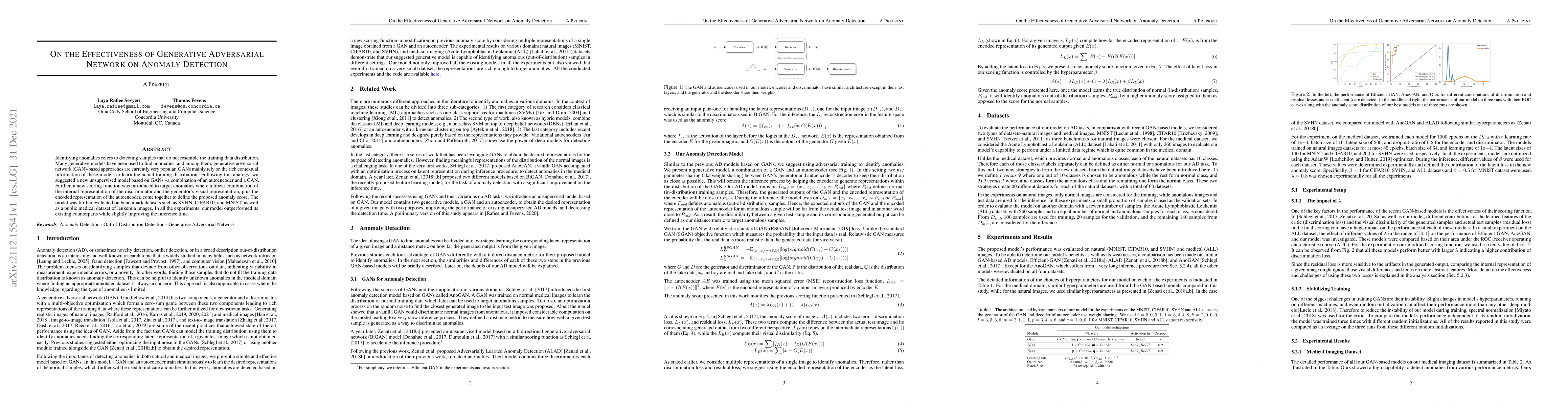 Thumbnail for on the effectiveness of generative adversarial network on anomaly
  detection