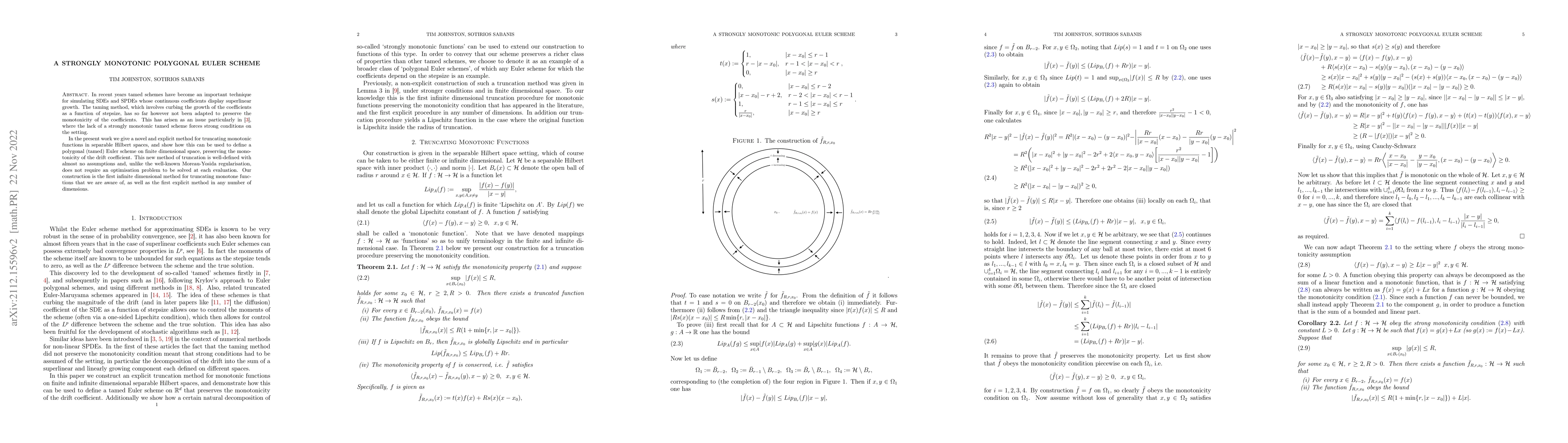 Thumbnail for A Strongly Monotonic Polygonal Euler Scheme