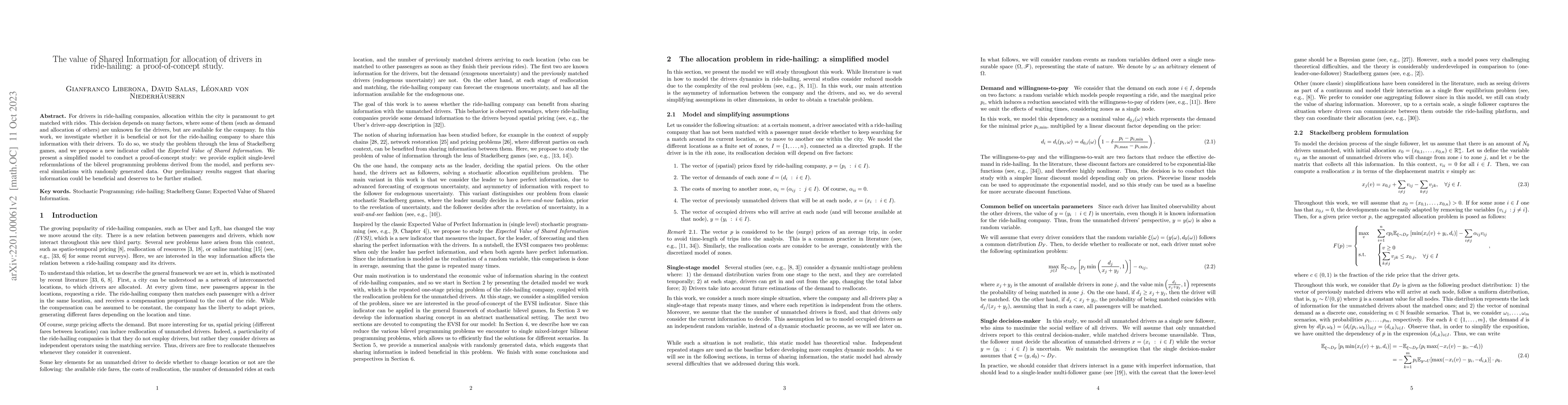 Thumbnail for The value of Shared Information for allocation of drivers in
  ride-hailing: a proof-of-concept study