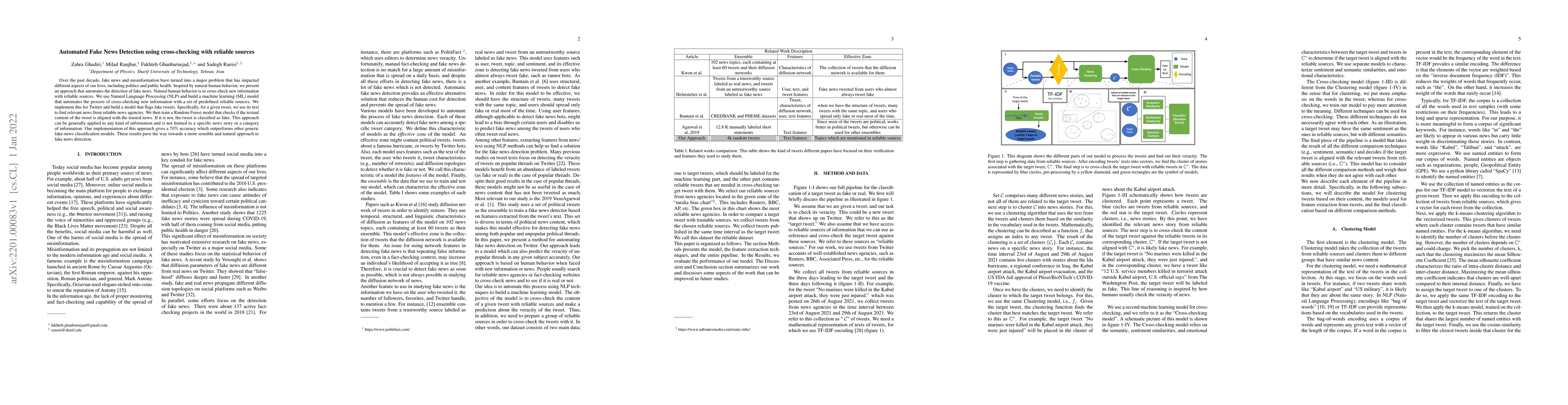 Thumbnail for Automated Fake News Detection using cross-checking with reliable sources