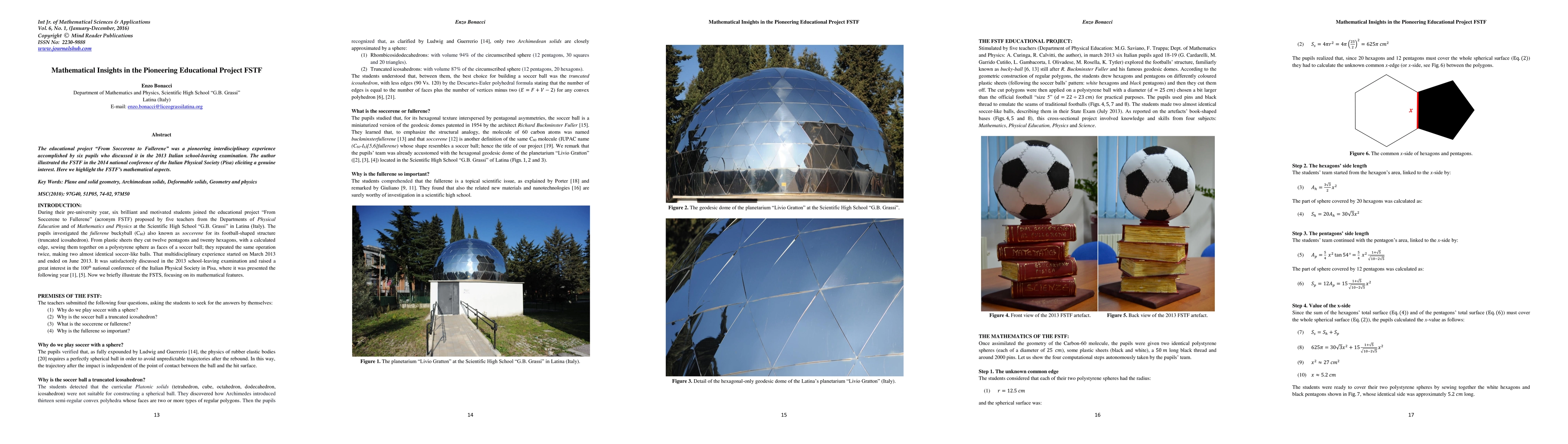 Thumbnail for Mathematical Insights in the Pioneering Educational Project FSTF