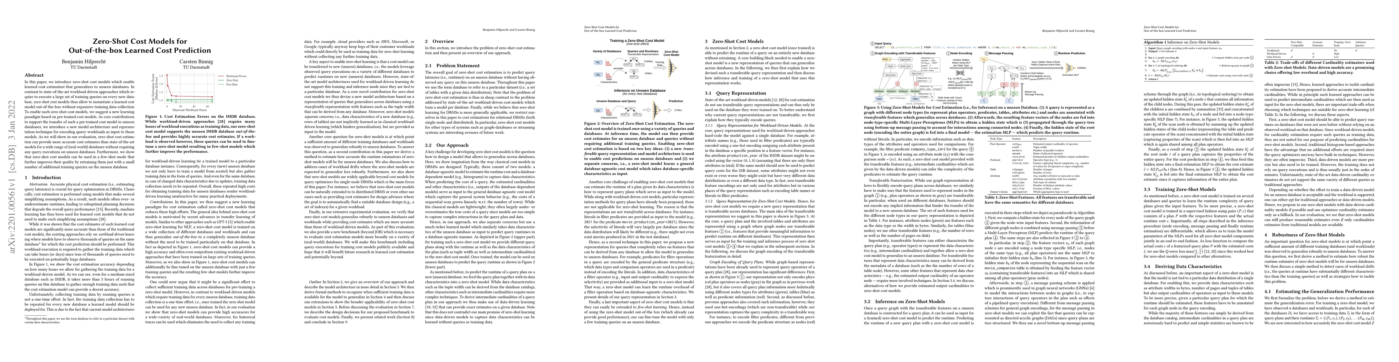 Thumbnail for Zero-Shot Cost Models for Out-of-the-box Learned Cost Prediction