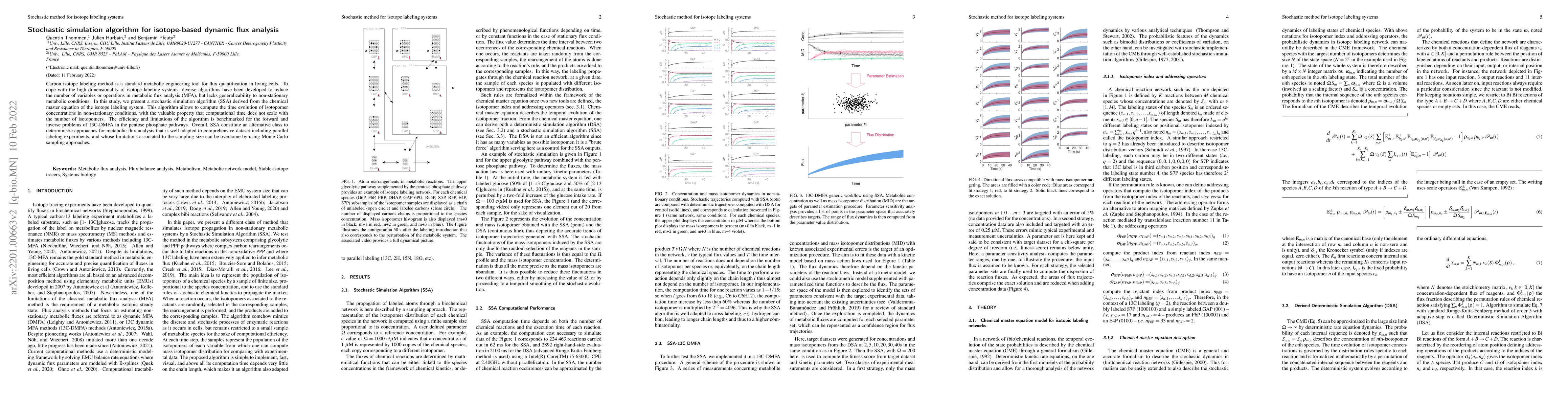 Thumbnail for Stochastic simulation algorithm for isotope-based dynamic flux analysis