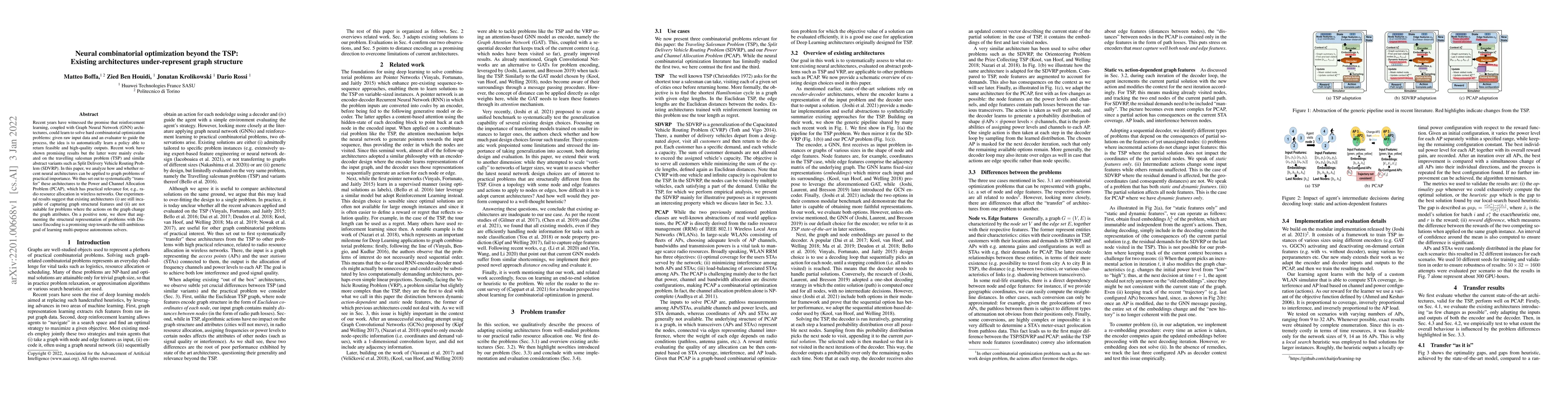 Thumbnail for Neural combinatorial optimization beyond the TSP: Existing architectures
  under-represent graph structure