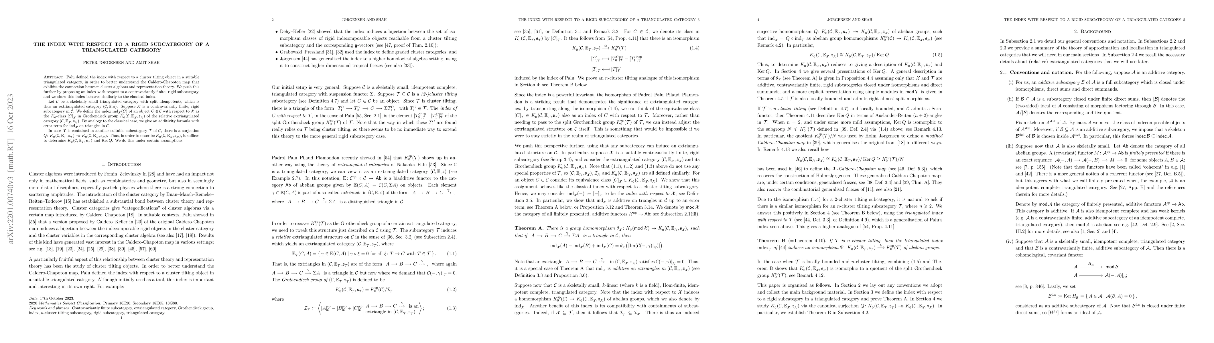 Thumbnail for The index with respect to a rigid subcategory of a triangulated category