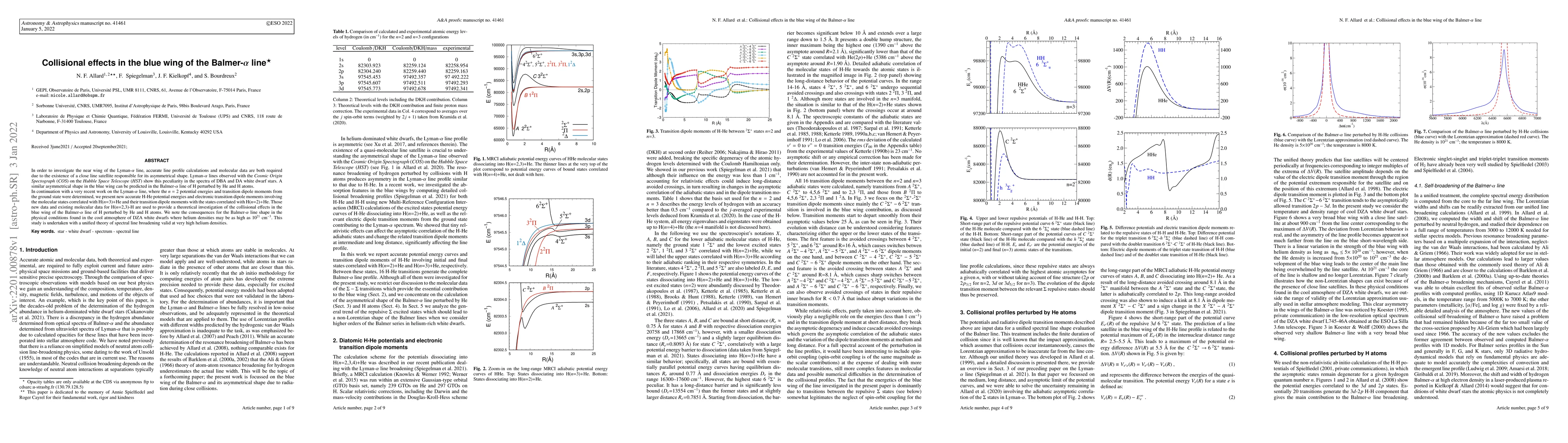 Thumbnail for Collisional effects in the blue wing of the Balmer-alpha line