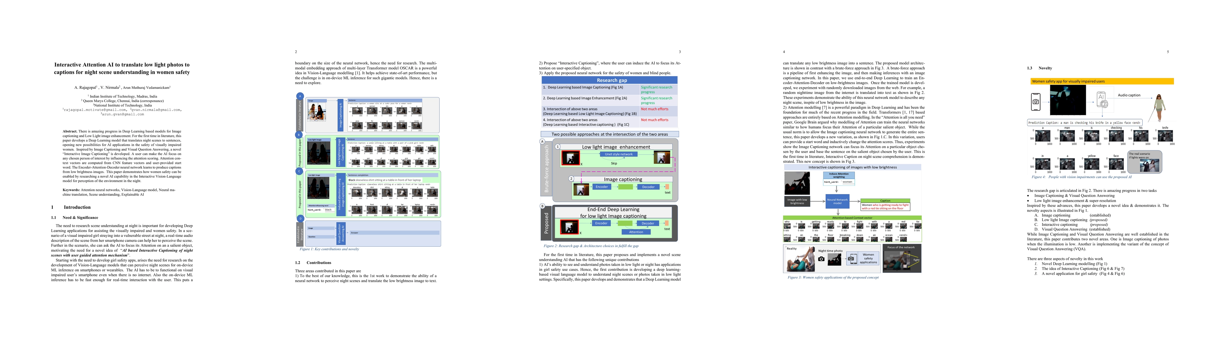 Thumbnail for Interactive Attention AI to translate low light photos to captions for
  night scene understanding in women safety