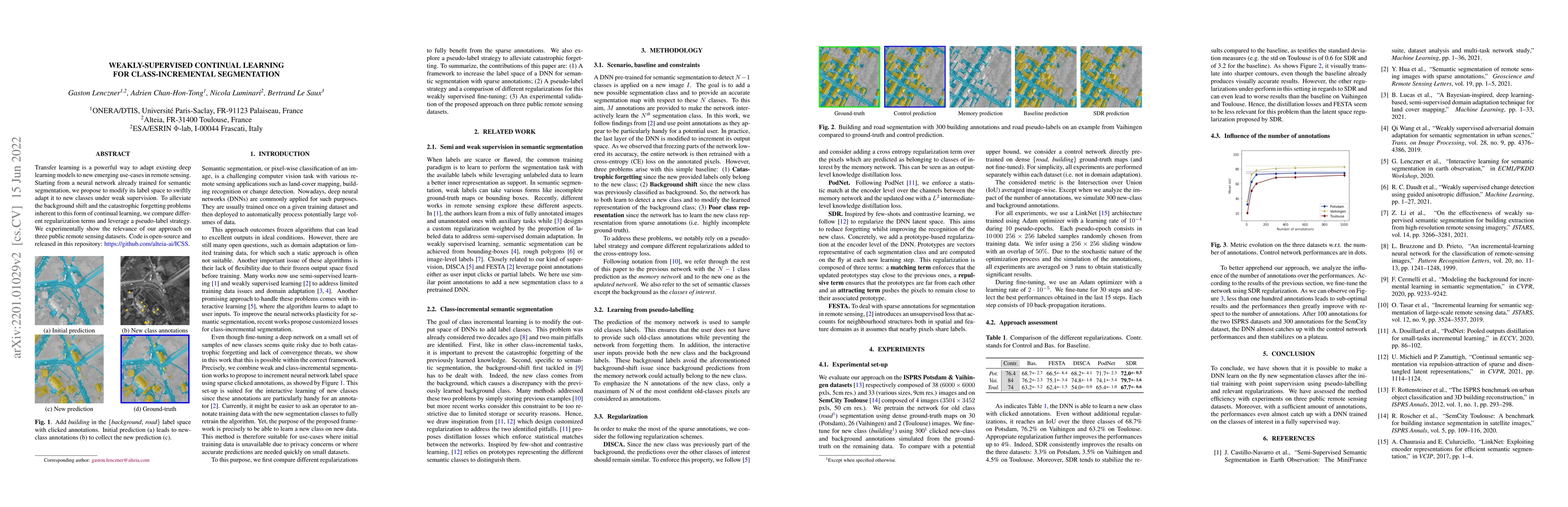 Thumbnail for Weakly-supervised continual learning for class-incremental segmentation