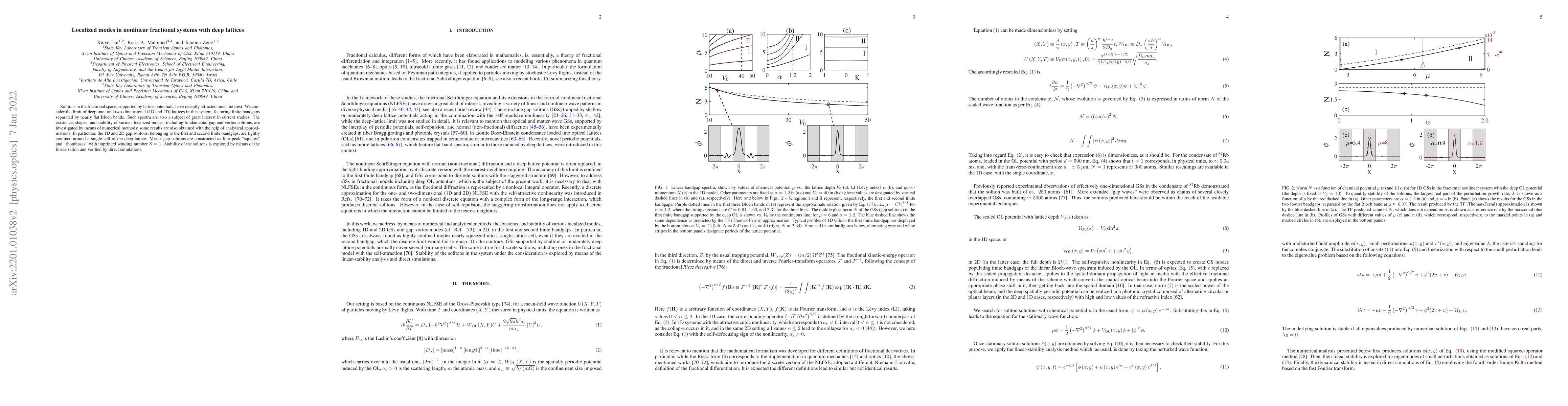Thumbnail for Localized modes in nonlinear fractional systems with deep lattices