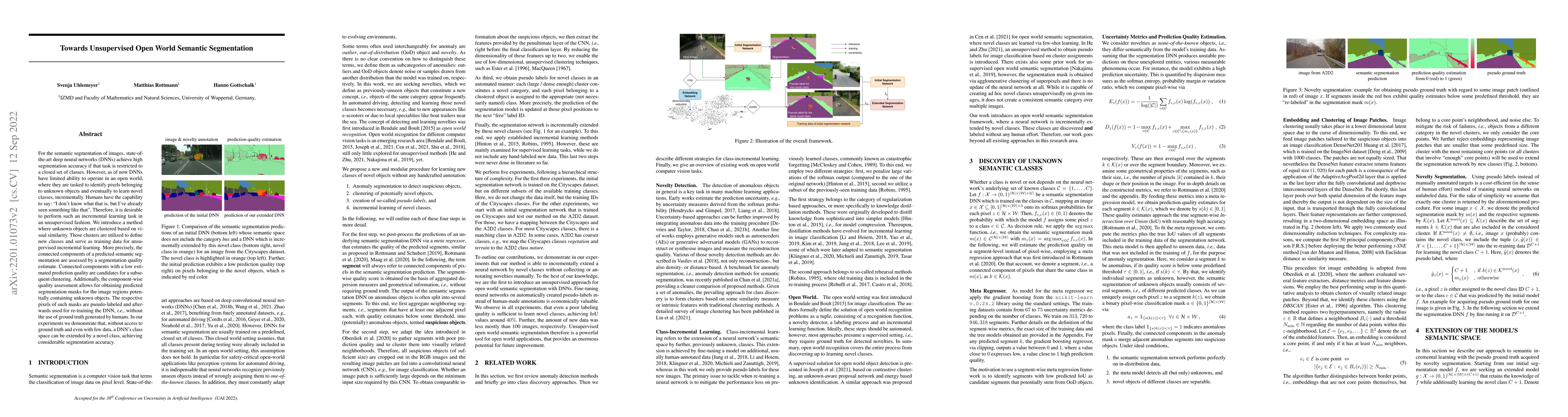 Thumbnail for Towards Unsupervised Open World Semantic Segmentation