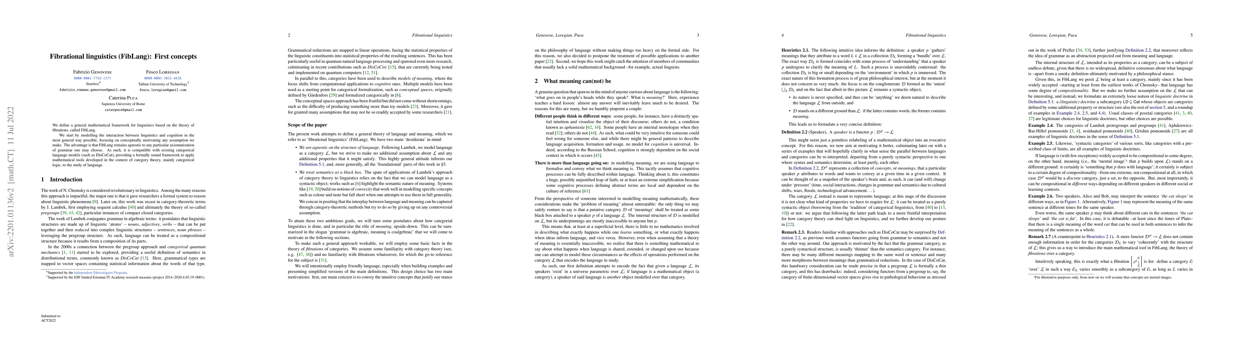 Thumbnail for Fibrational linguistics: First concepts