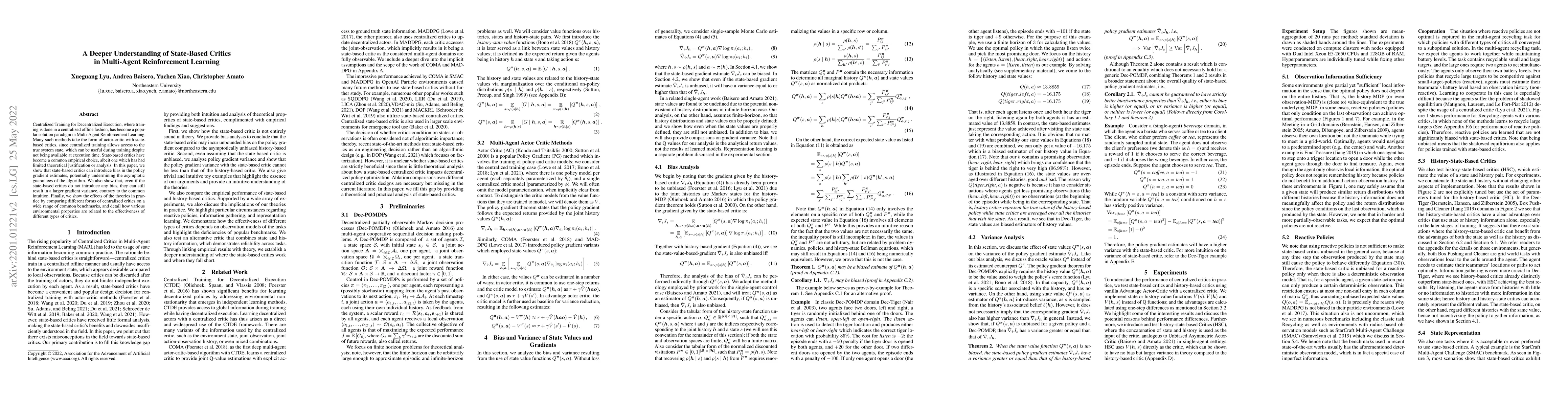 Thumbnail for A Deeper Understanding of State-Based Critics in Multi-Agent
  Reinforcement Learning