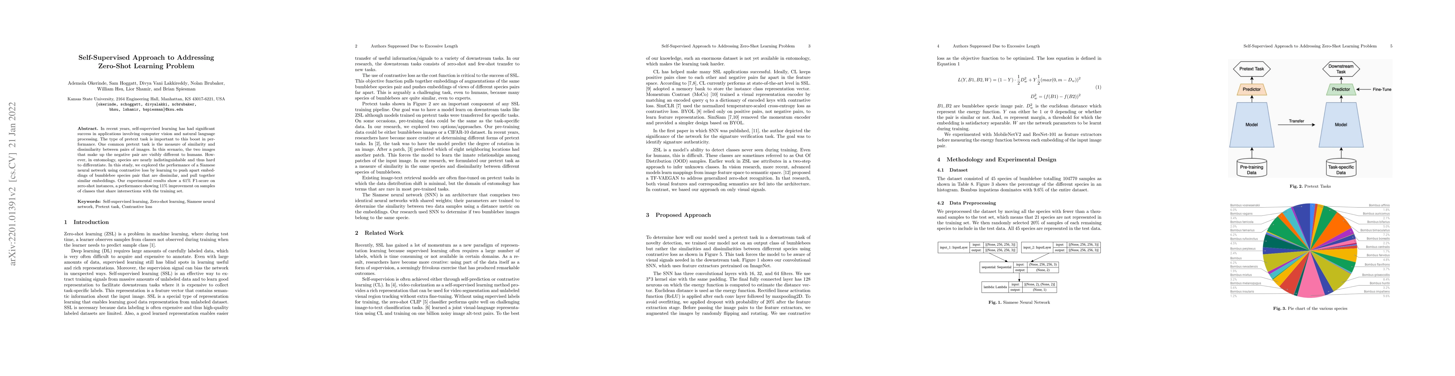 Thumbnail for Self-Supervised Approach to Addressing Zero-Shot Learning Problem