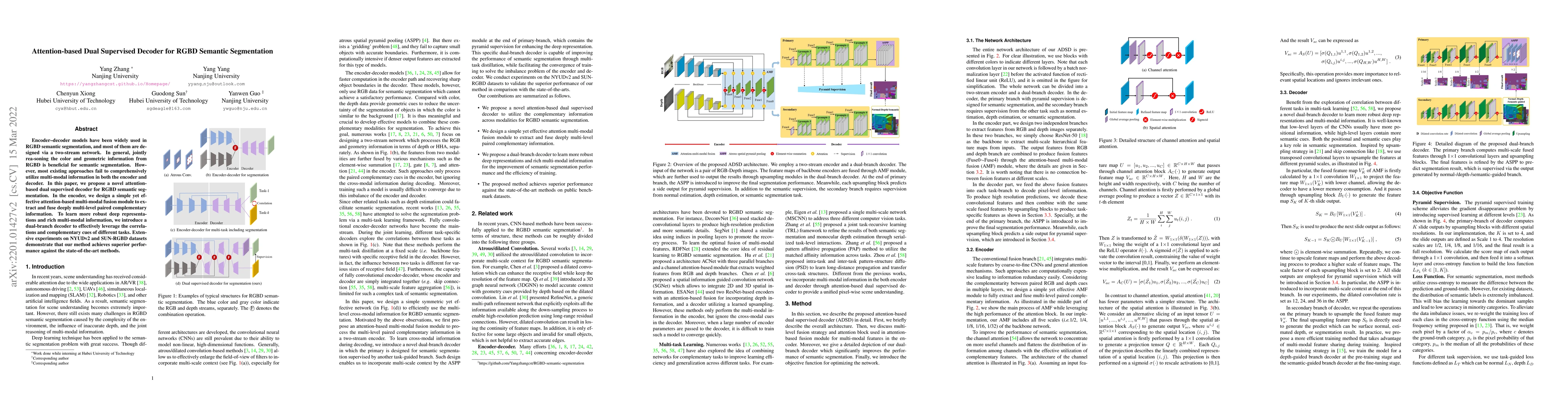 Thumbnail for Attention-based Dual Supervised Decoder for RGBD Semantic Segmentation