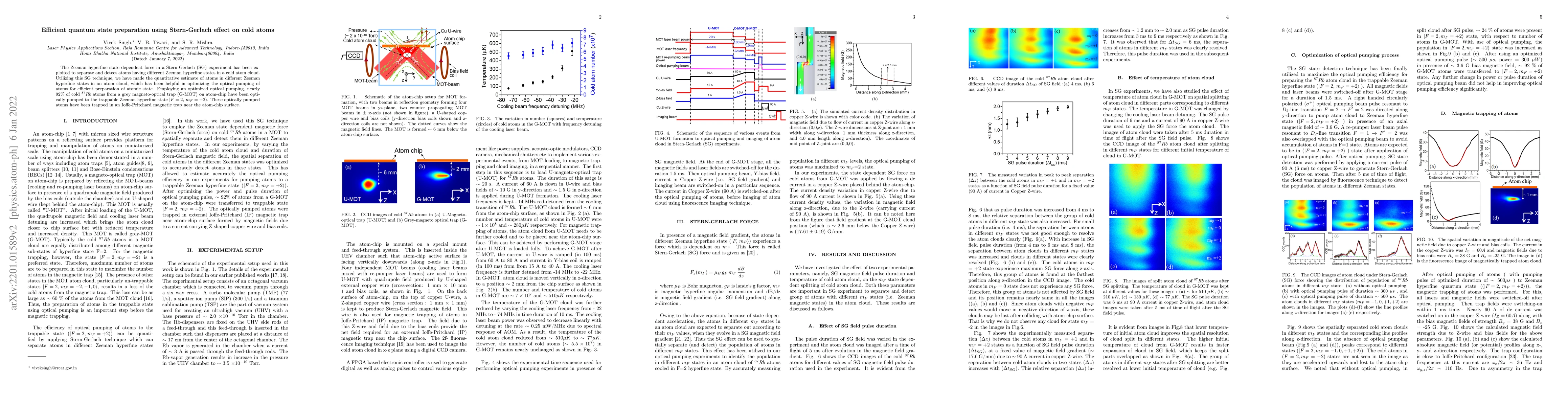 Thumbnail for Efficient quantum state preparation using Stern-Gerlach effect on cold
  atoms