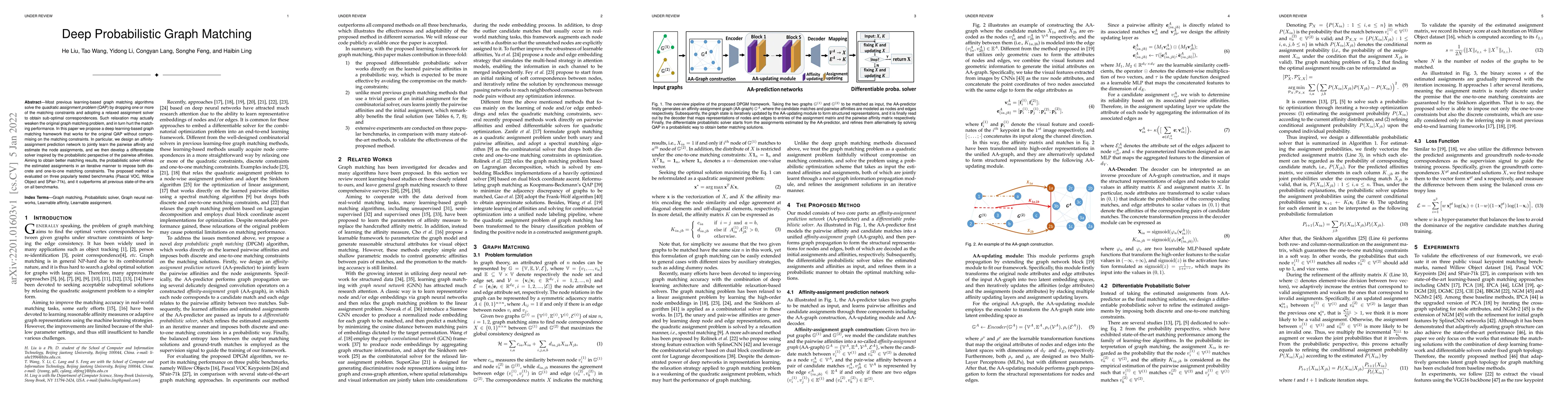 Thumbnail for Deep Probabilistic Graph Matching