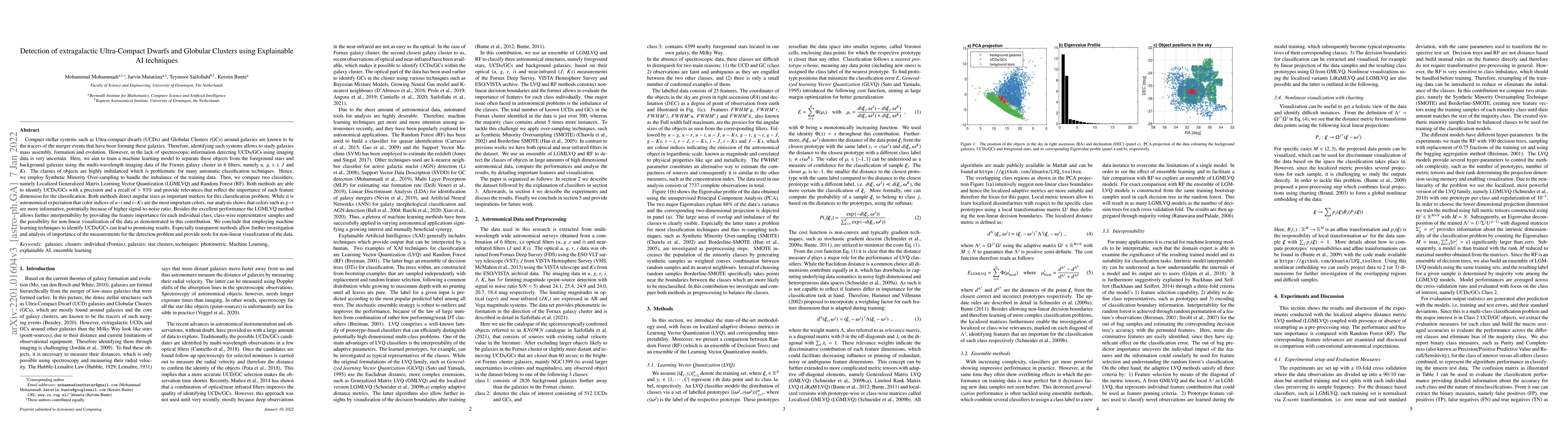 Thumbnail for Detection of extragalactic Ultra-Compact Dwarfs and Globular Clusters
  using Explainable AI techniques