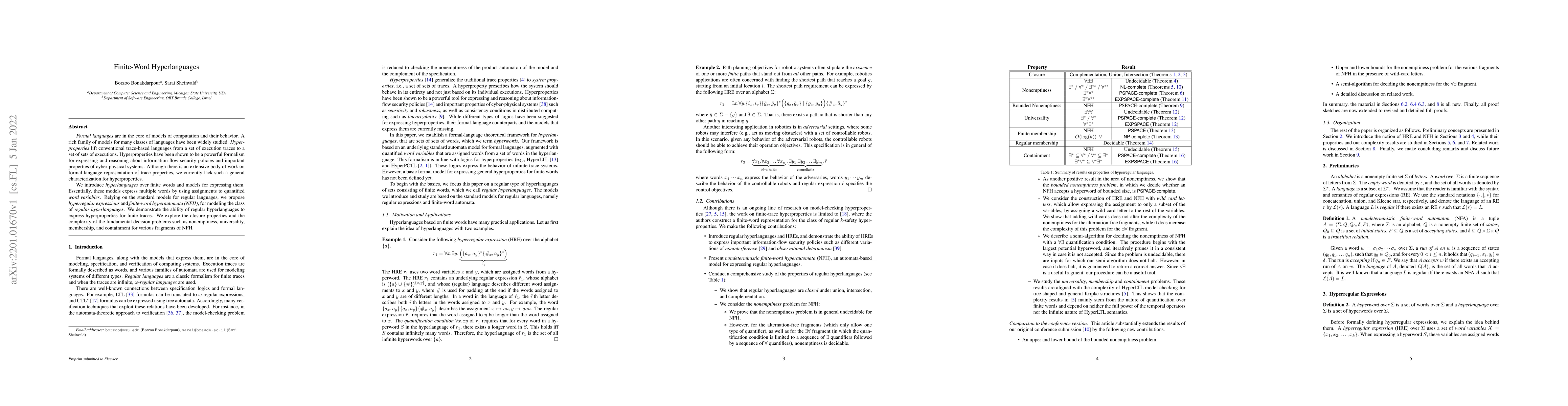Thumbnail for Finite-Word Hyperlanguages
