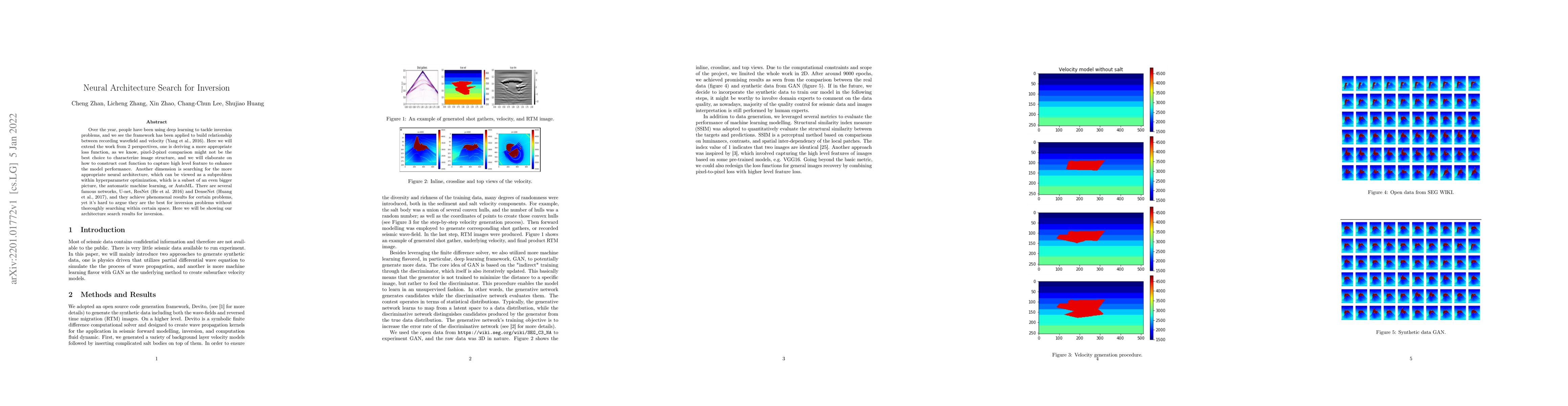 Thumbnail for Neural Architecture Search for Inversion
