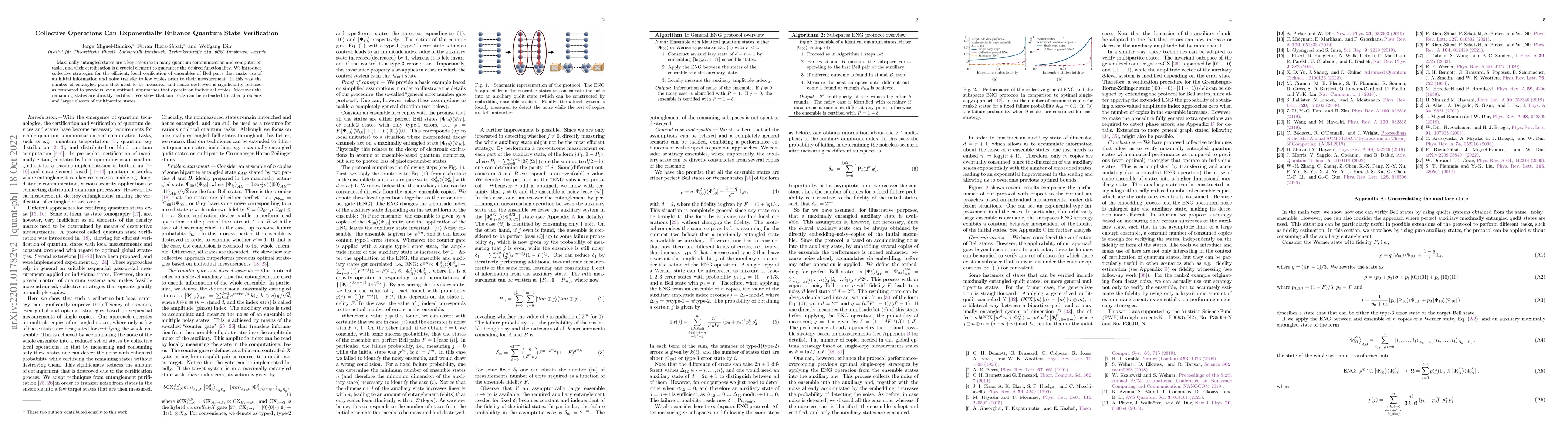 Thumbnail for Collective Operations Can Exponentially Enhance Quantum State
  Verification