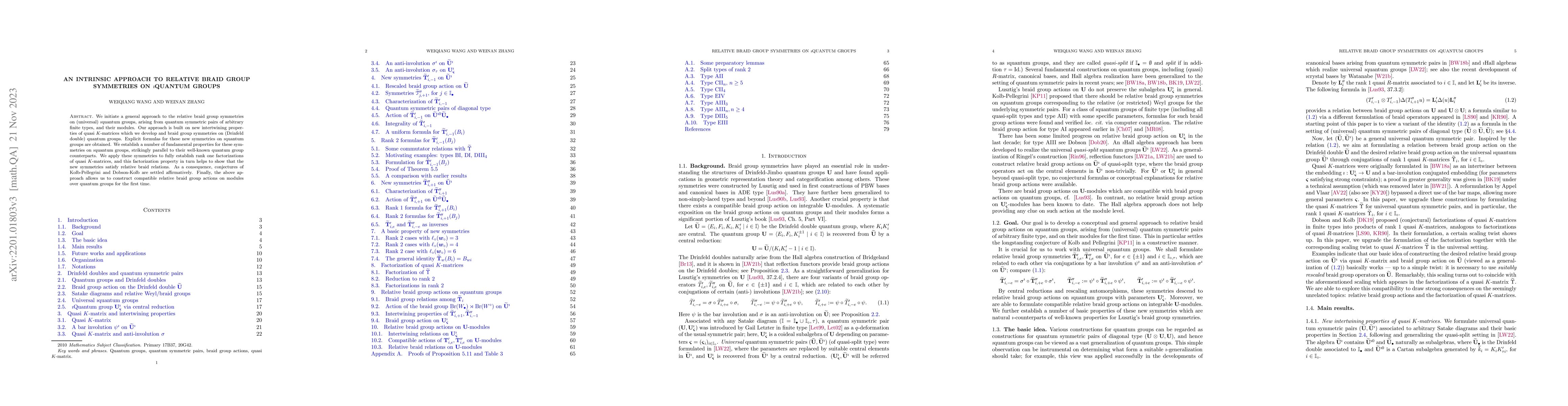 Thumbnail for An intrinsic approach to relative braid group symmetries on
  $\imath$quantum groups