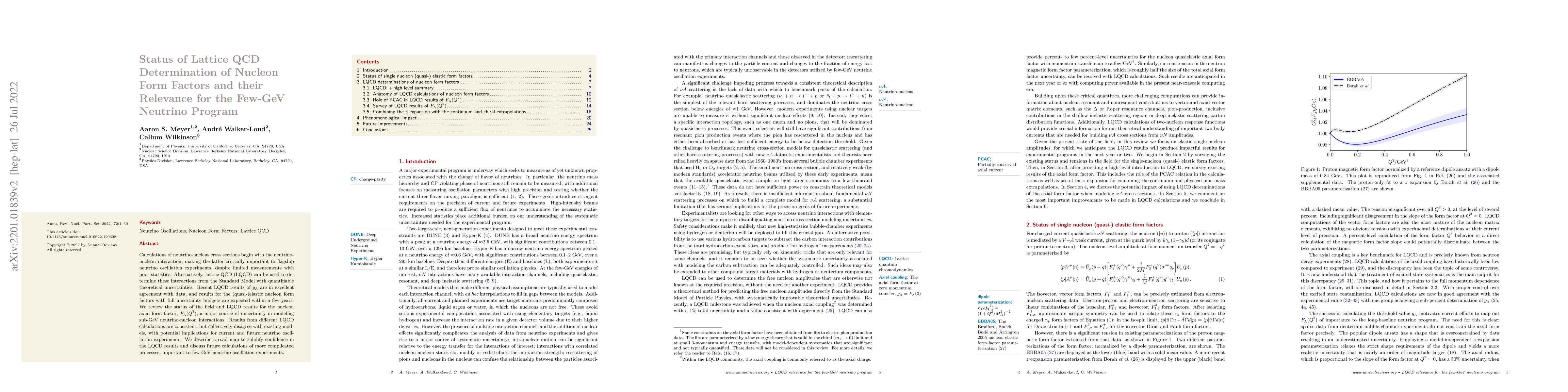 Thumbnail for Status of Lattice QCD Determination of Nucleon Form Factors and their
  Relevance for the Few-GeV Neutrino Program