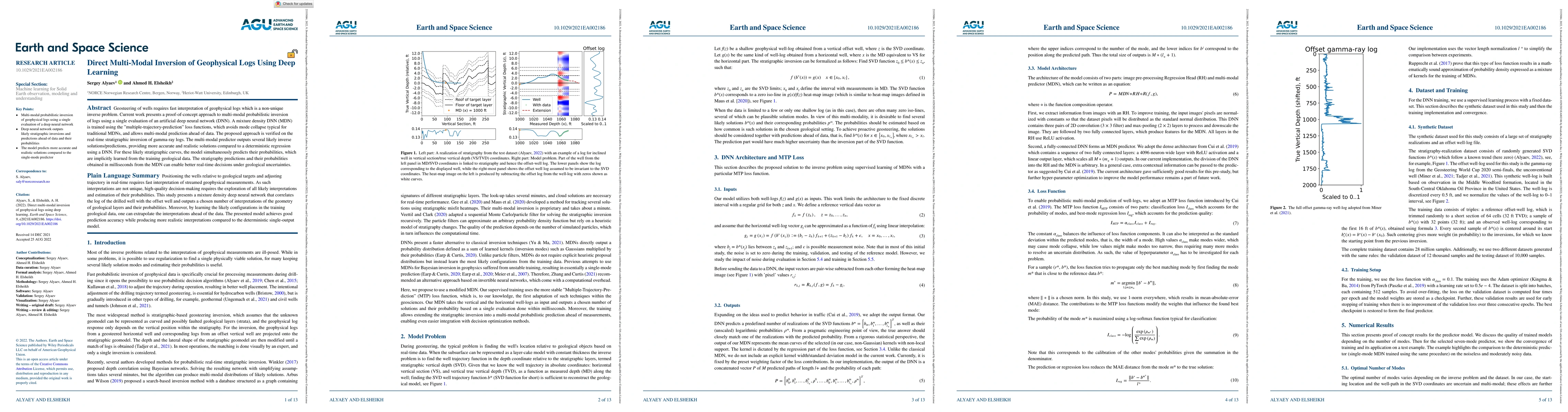 Thumbnail for Direct multi-modal inversion of geophysical logs using deep learning