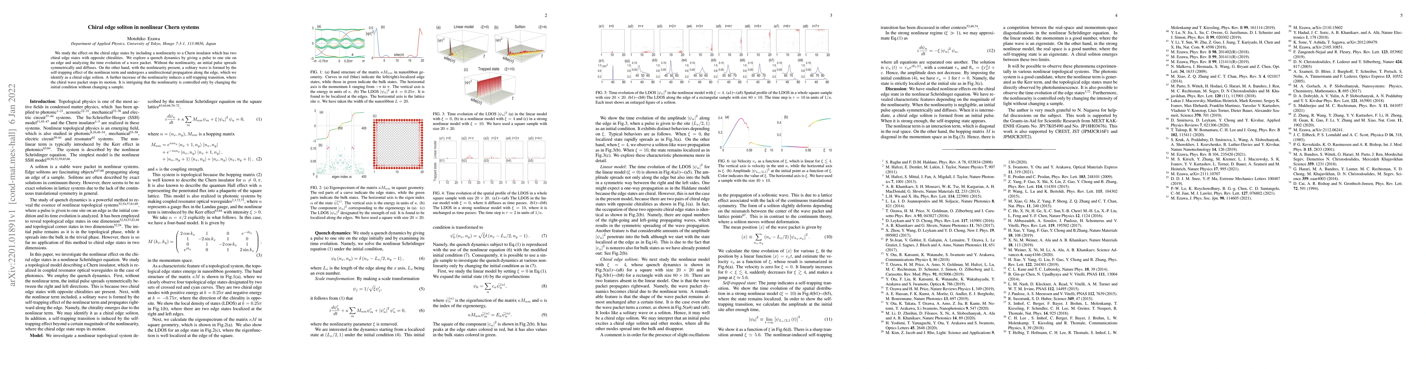 Thumbnail for Chiral edge soliton in nonlinear Chern systems