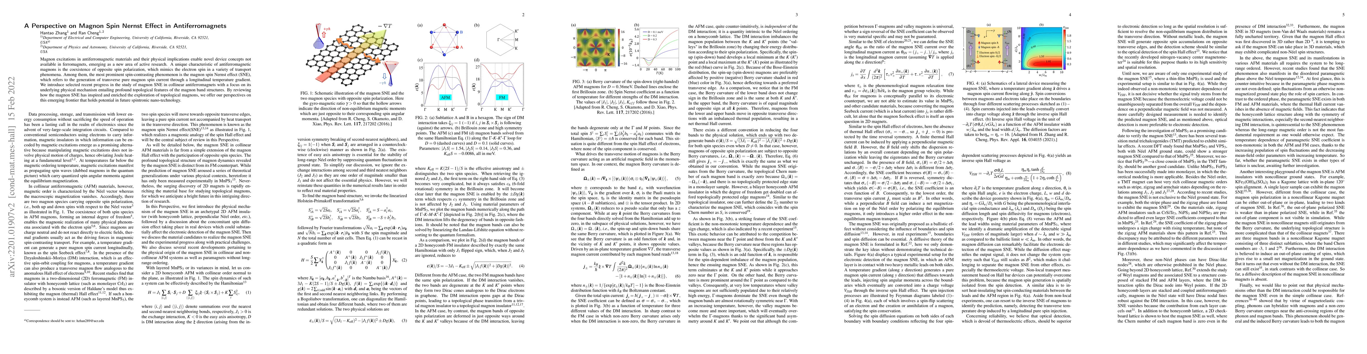 Thumbnail for A Perspective on Magnon Spin Nernst Effect in Antiferromagnets