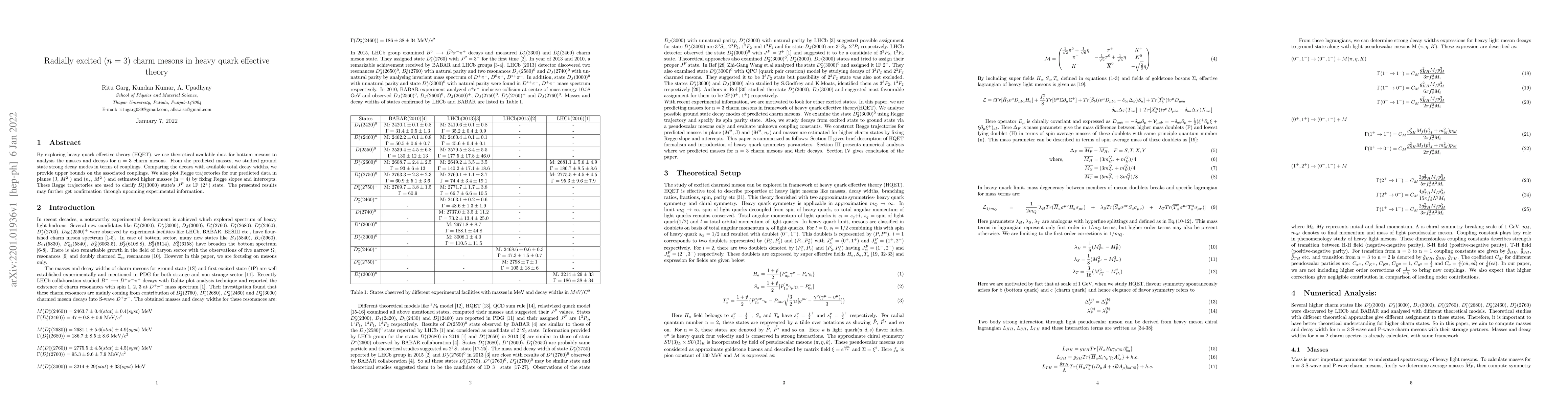 Thumbnail for Radially excited (n=3)charm mesons in heavy quark effective theory