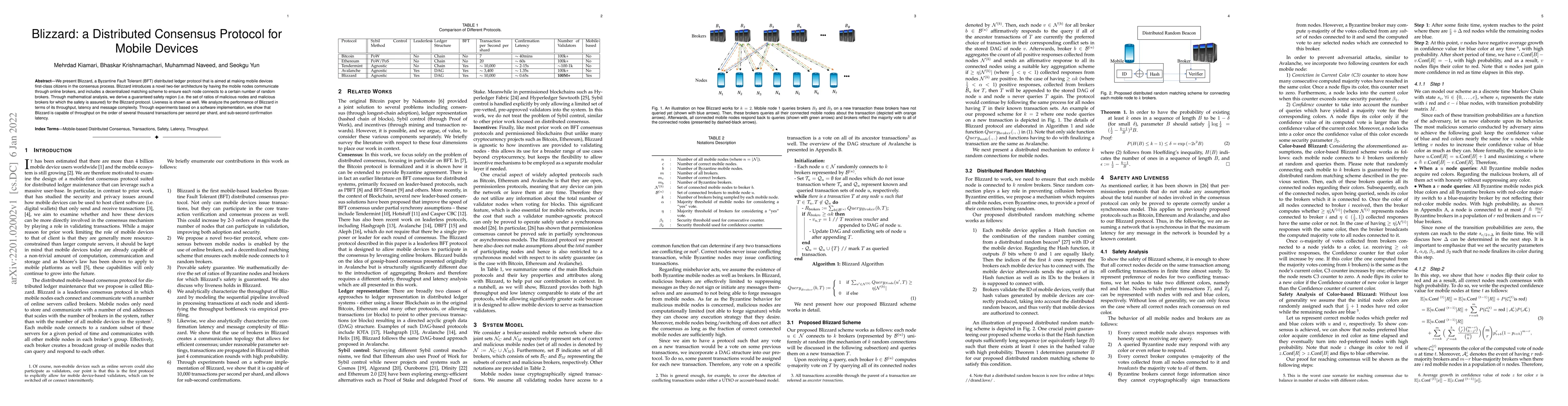 Thumbnail for Blizzard: a Distributed Consensus Protocol for Mobile Devices
