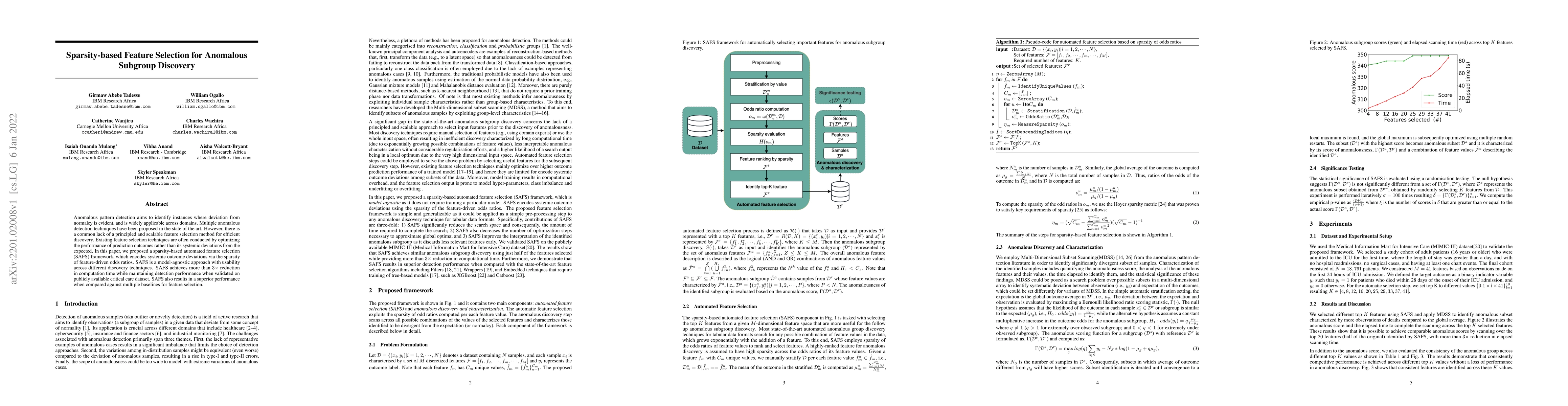 Thumbnail for Sparsity-based Feature Selection for Anomalous Subgroup Discovery