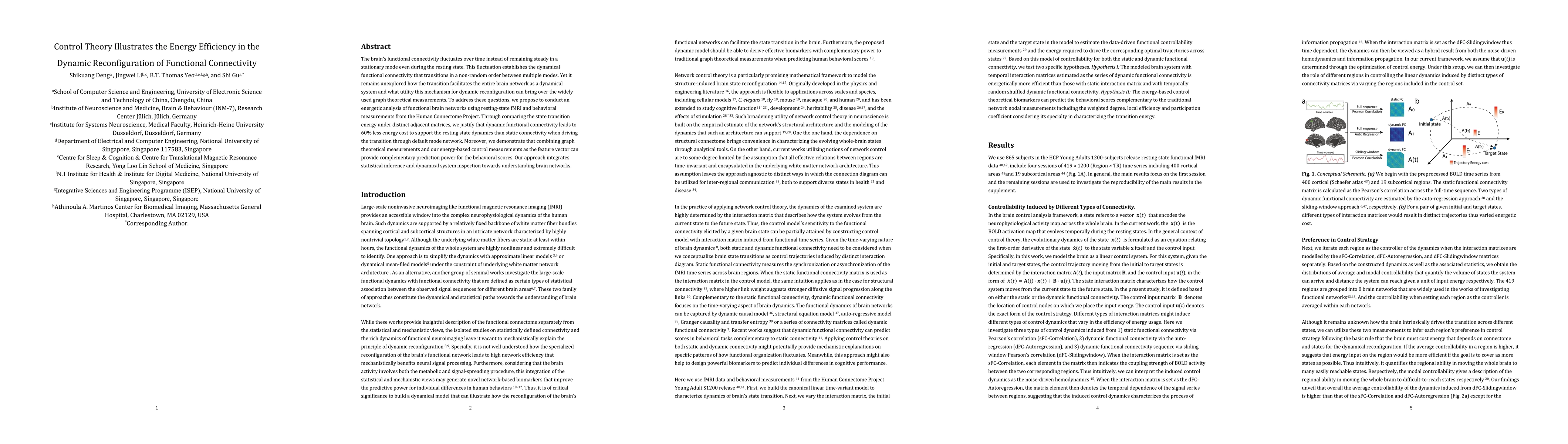 Thumbnail for Control Theory Illustrates the Energy Efficiency in the Dynamic
  Reconfiguration of Functional Connectivity