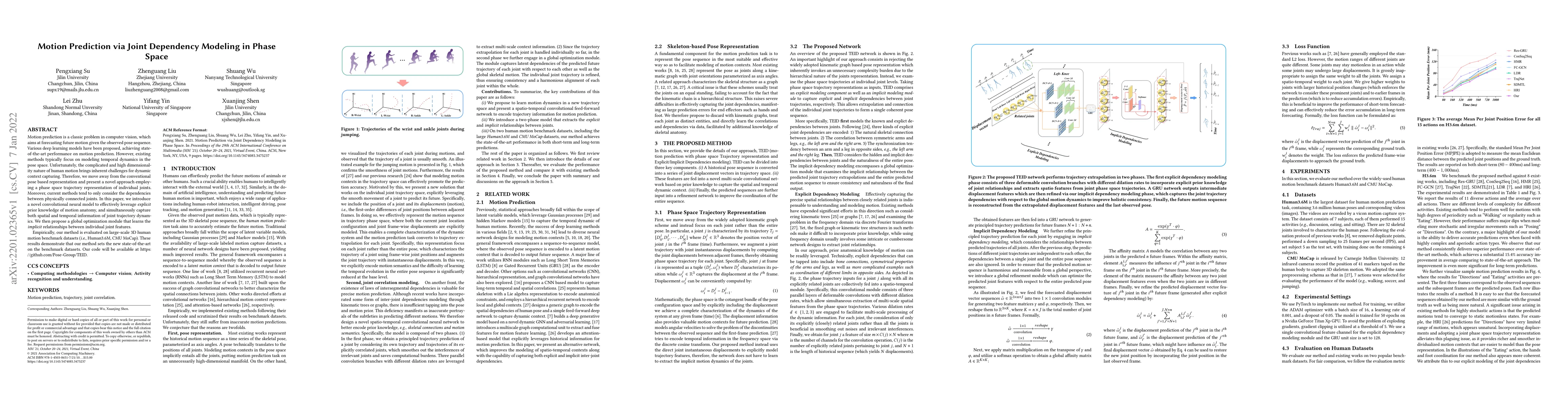 Thumbnail for Motion Prediction via Joint Dependency Modeling in Phase Space