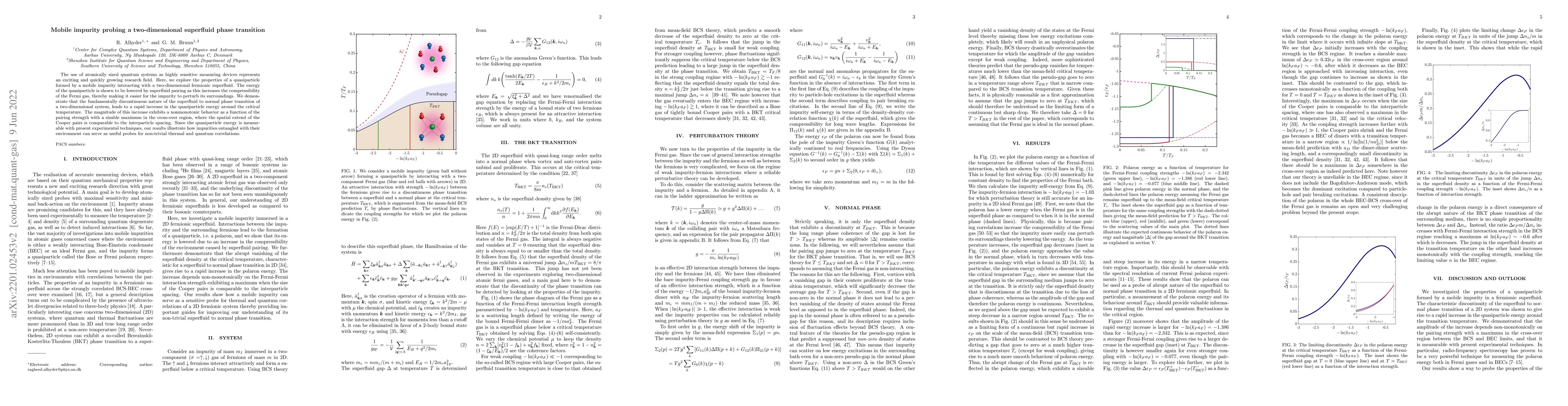 Thumbnail for Mobile impurity probing a two-dimensional superfluid phase transition